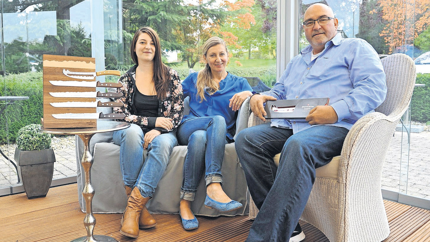 Andy Hostettler mit Familie