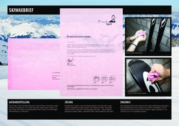 Skiwaxbrief Agentur am Flughafen