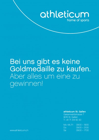 athleticum Goldmedaille