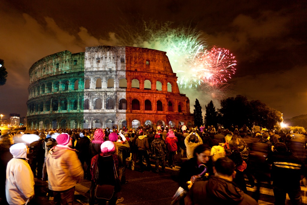 Colosseum Rom_150 Years Republica Italia