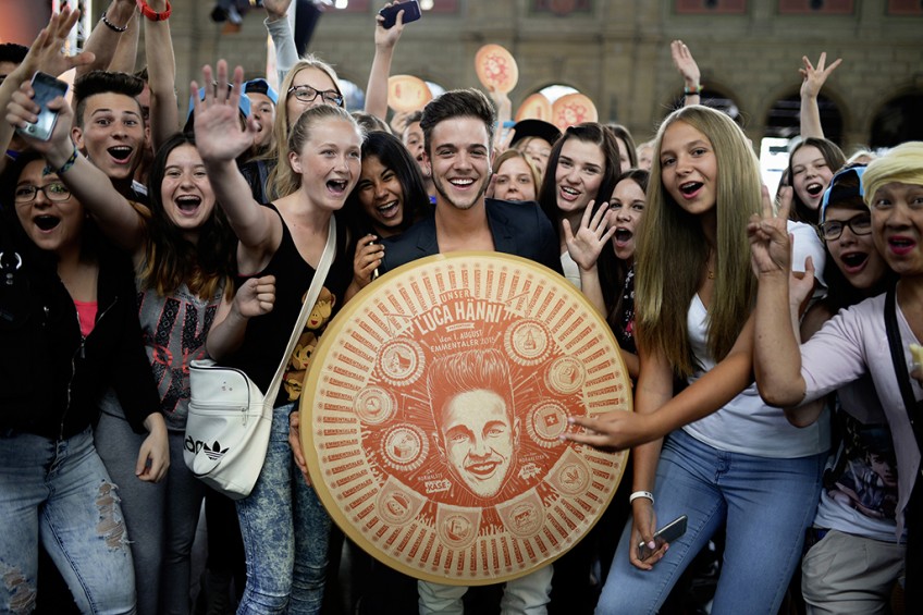 Luca Hänni Emmentaler