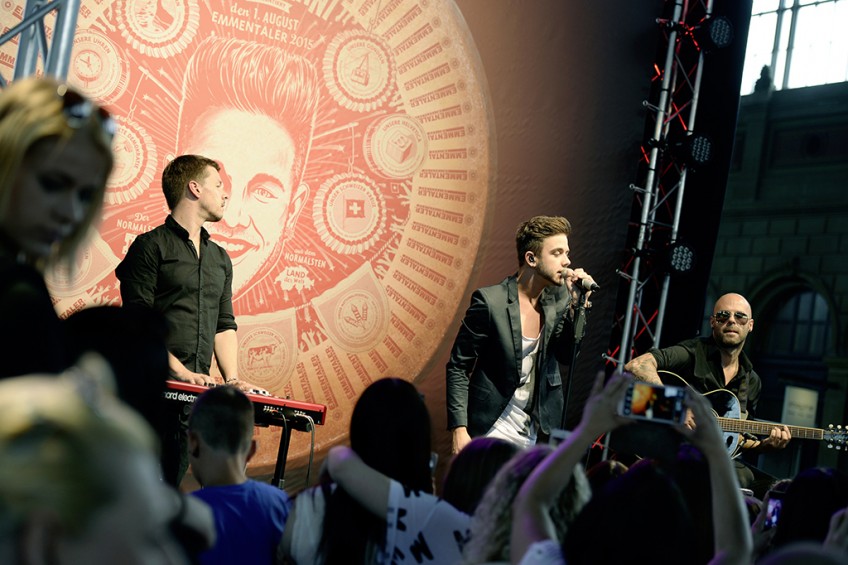 Luca Hänni Emmentaler