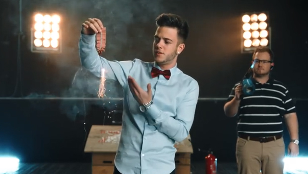 Leo Burnett und Luca Hänni