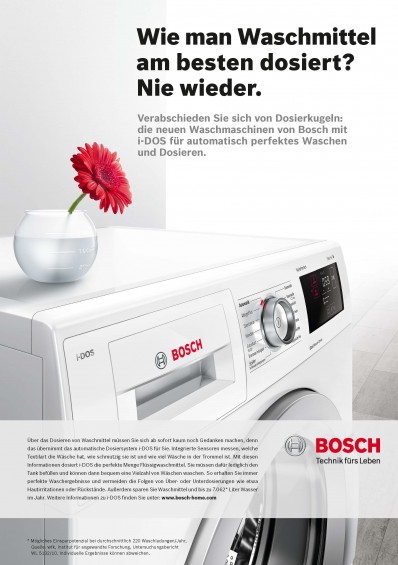 Bosch i-DOS Anzeige