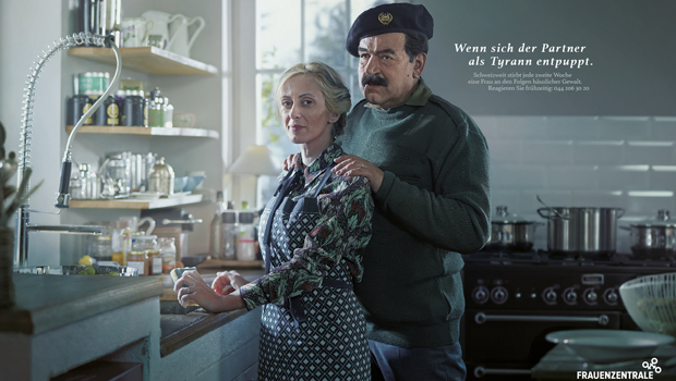Publicis Frauenrentrale Saddam Hussein