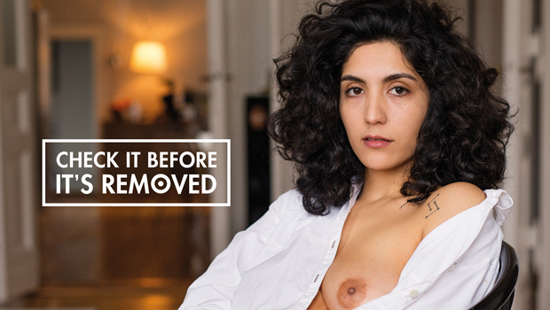 Check it before it’s removed