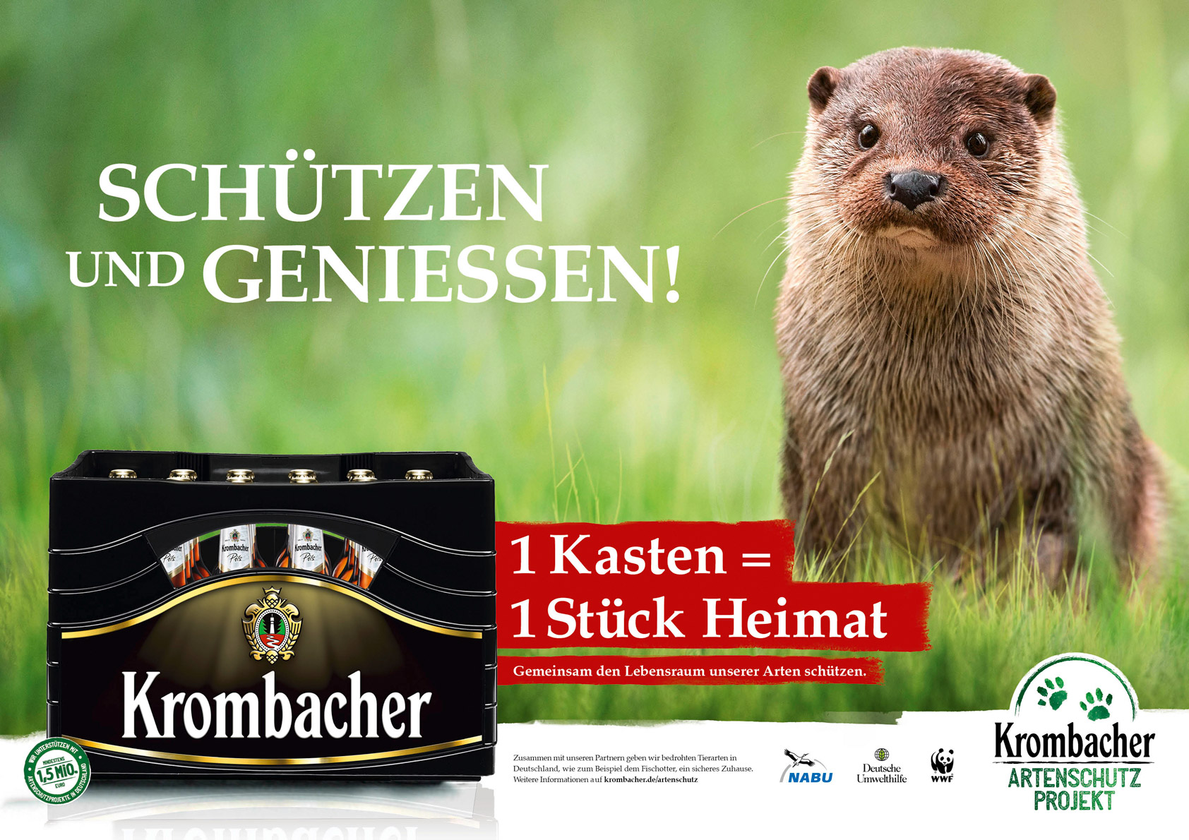 Krombacher_Artenschutz_Plakat_Fischotter