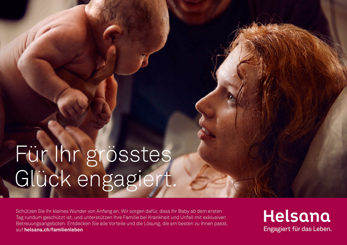 Seiler's Werbeblog: Helsana Familie