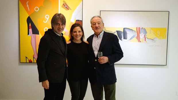 ADC_Vernissage-FOGAL_Frank-Bodin-(Praesident-ADC-Switzerland),-Gioia-Bozzato-(Geschaeftsfuehrerin-ADC-Switzerland),Balthasar-Meier