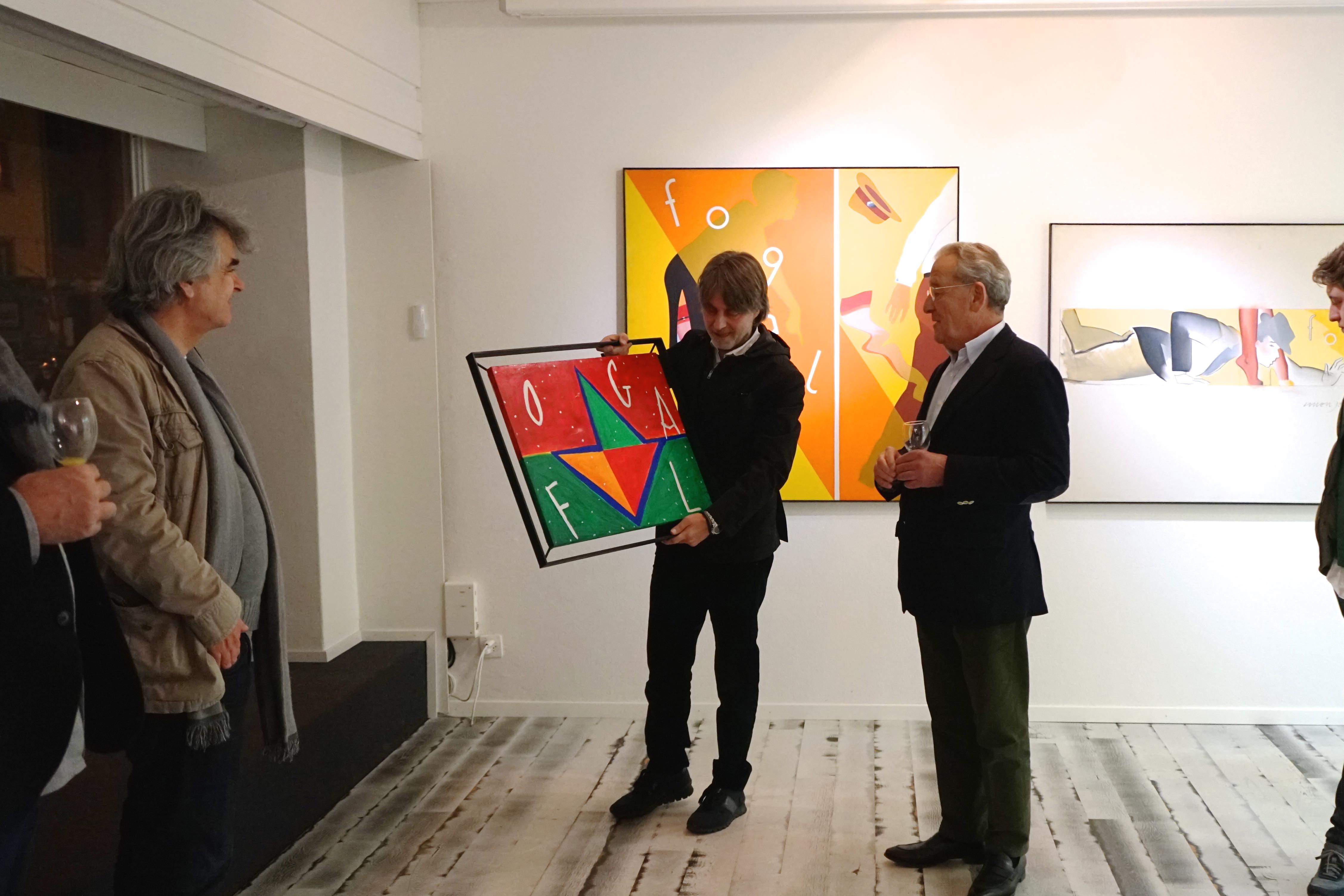 ADC_Vernissage FOGAL_Frank Bodin und Balthasar Meier