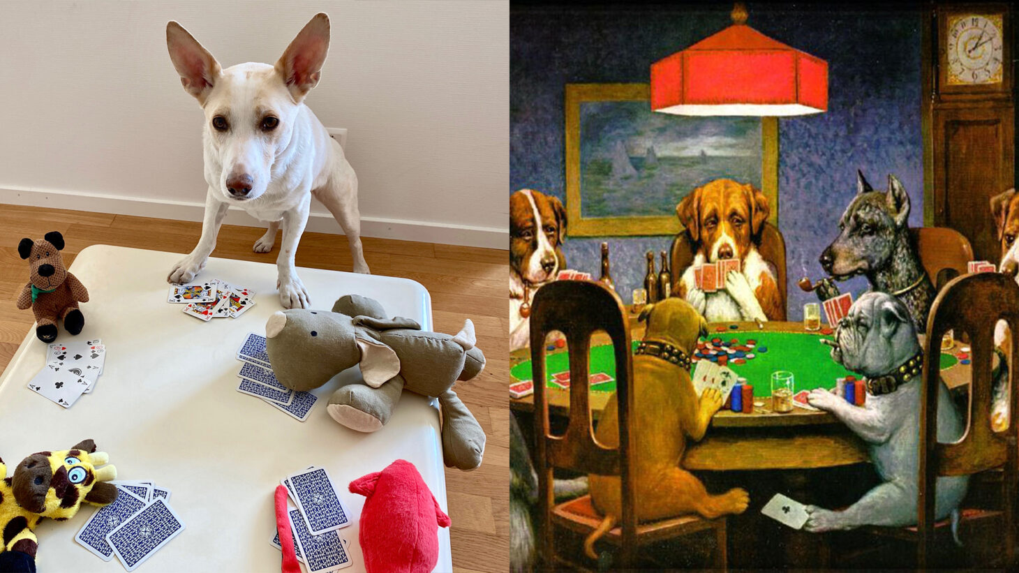 Art-Challenge_0004_Dogs playing Poker