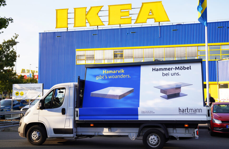 Hartmann Möbel überrascht mit IKEA-Aktion