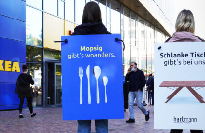 Hartmann Möbel überrascht mit IKEA-Aktion