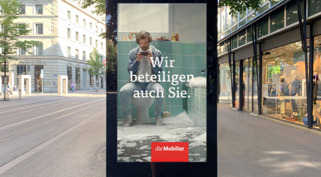 Mobiliar Werbung