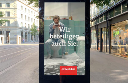 Mobiliar Werbung