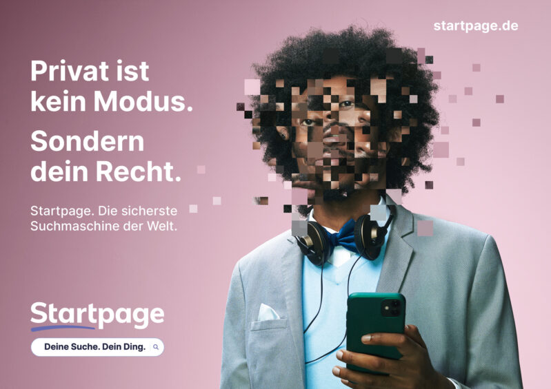 Startpage: Deine Suche. Dein Ding.