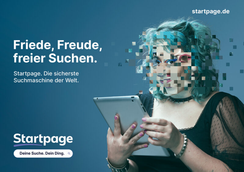 Startpage: Deine Suche. Dein Ding.
