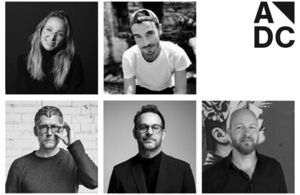 ADC Switzerland_Neumitglieder Februar 2022_vlnr. Dominique Magnusson, Constantin Camesasca, Marcus Gossolt, Roger Staub, Tizian Walti