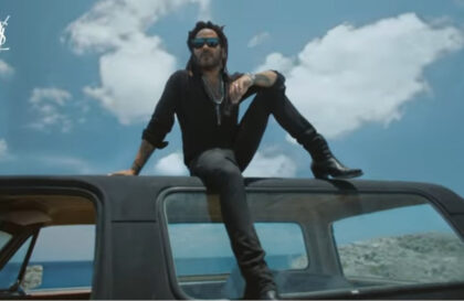 Yves Saint Laurent with Lenny Kravitz