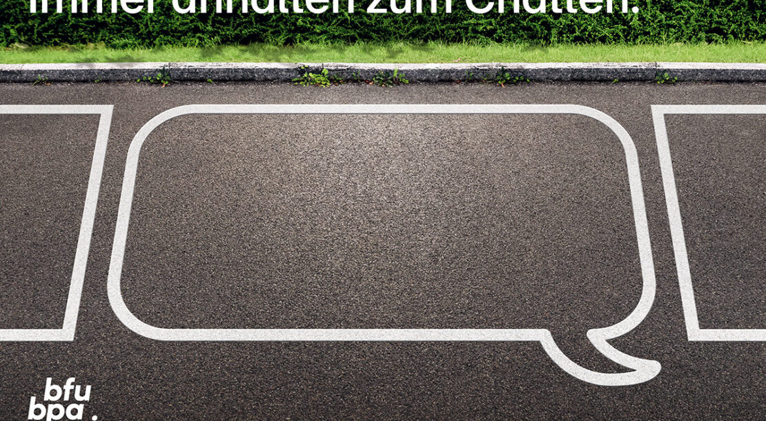 Ruf Lanz fuer die Beratungsstelle fuer Unfallverhuetung BFU