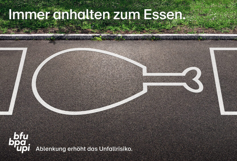 Ruf Lanz fuer die Beratungsstelle fuer Unfallverhuetung BFU