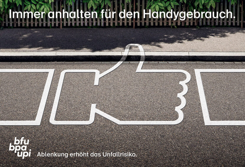 Ruf Lanz fuer die Beratungsstelle fuer Unfallverhuetung BFU