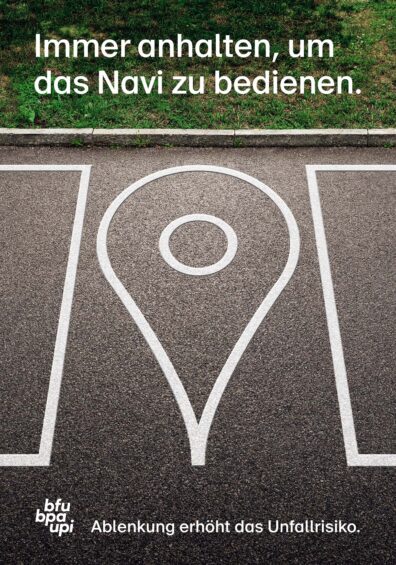 Ruf Lanz fuer die Beratungsstelle fuer Unfallverhuetung BFU