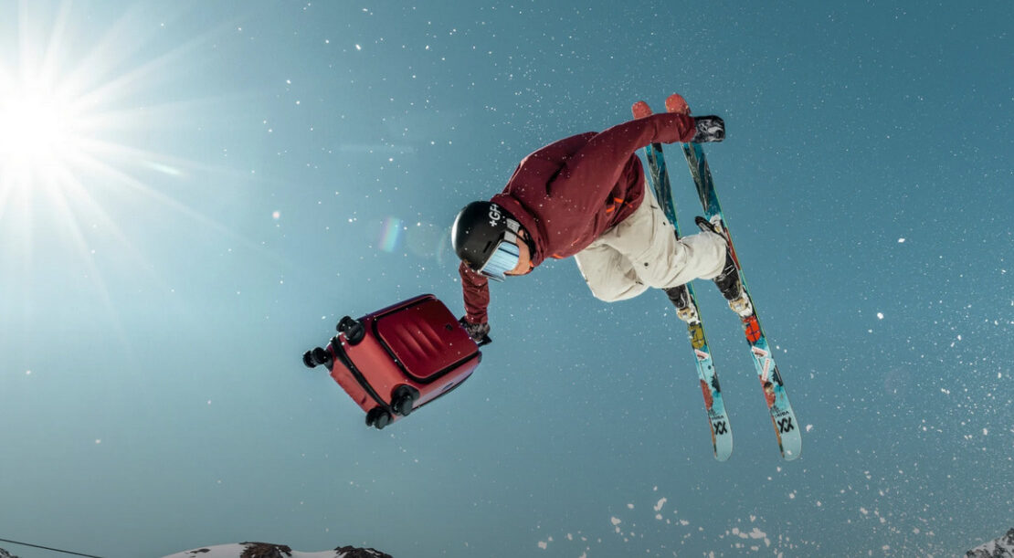 Andri Ragettli bewirbt den Schweizer Winter für Junge.