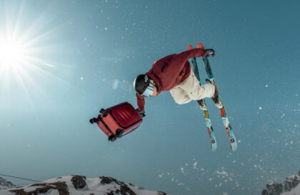 Andri Ragettli bewirbt den Schweizer Winter für Junge.