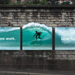 Edelweiss-Spezialplakate wecken die Sehnsucht nach Wärme: Weinbergstrasse