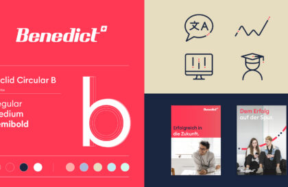 Benedict Rebranding by distylerie