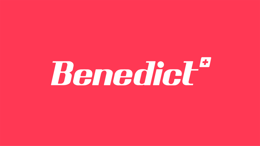 Logo Benedict Rebranding by distylerie