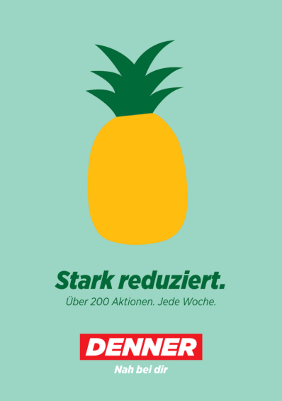 DENNER stark reduziert