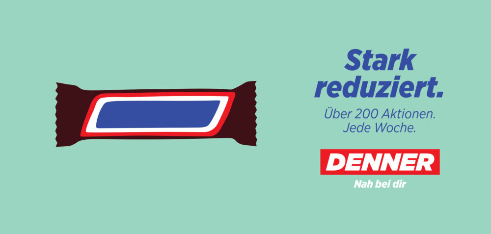 DENNER stark reduziert