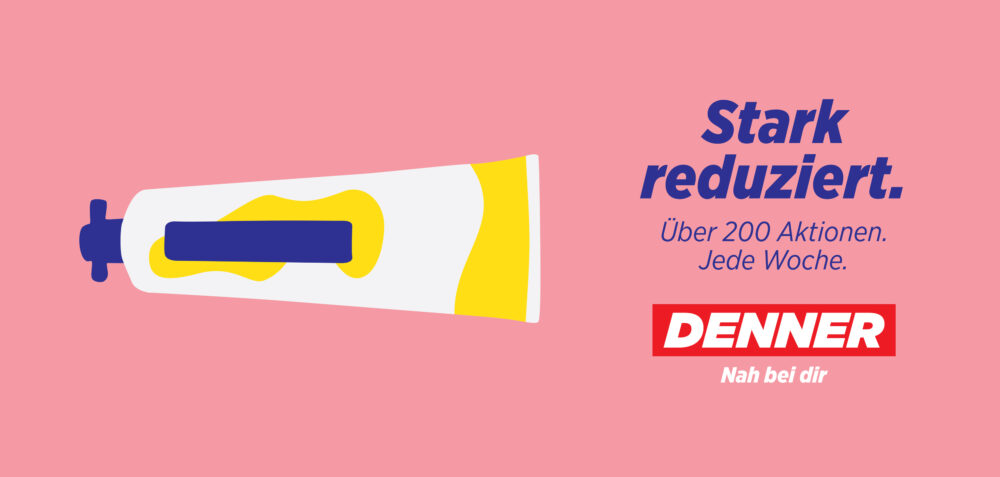 DENNER stark reduziert