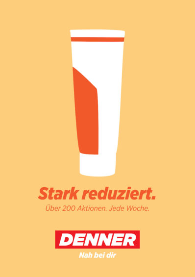 DENNER stark reduziert
