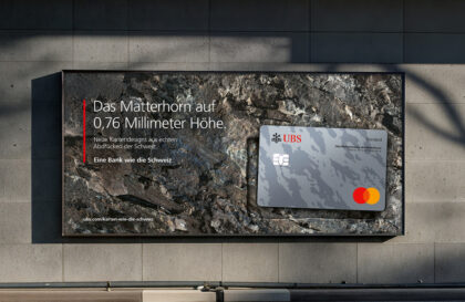 UBS Karte Matterhorn