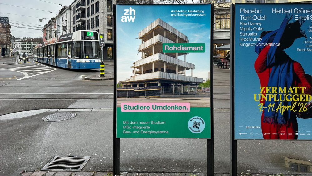 «Studiere Umdenken» für ZHAW