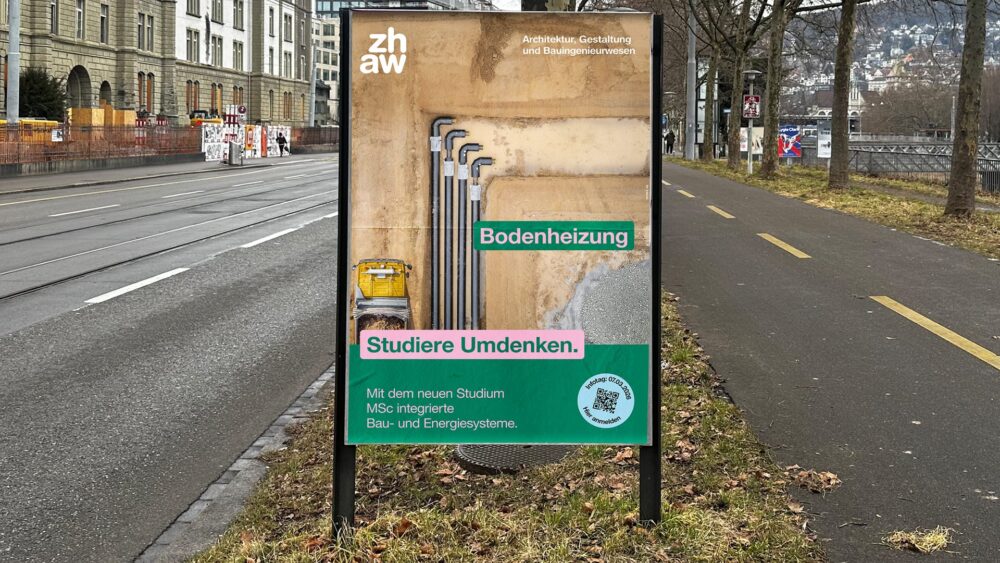«Studiere Umdenken» für ZHAW