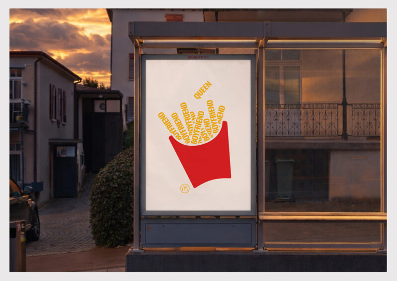 McDonald's Pommes klauen