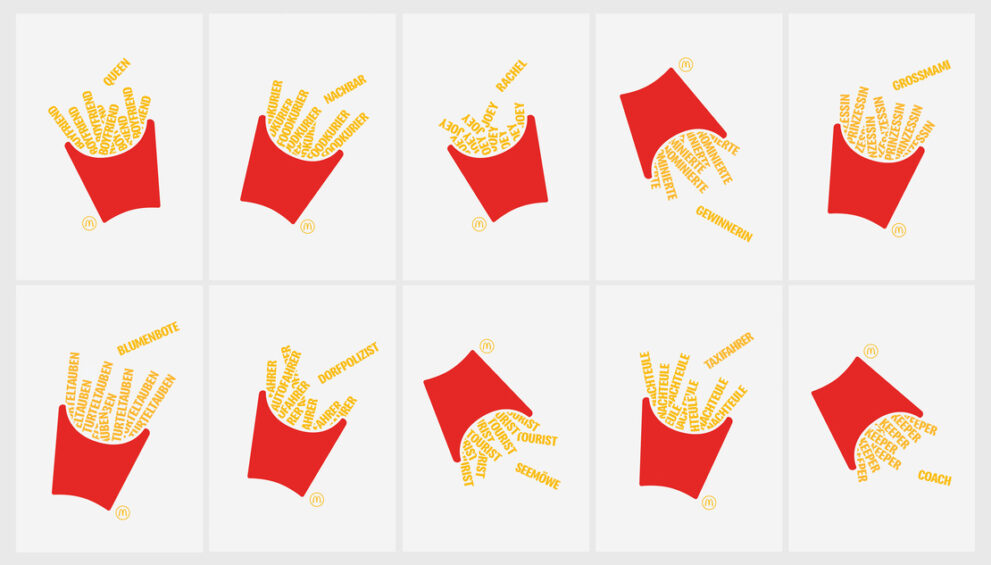 McDonald's Pommes klauen